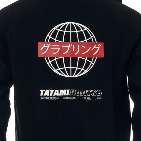 Tatami Global Hoodie  - Black