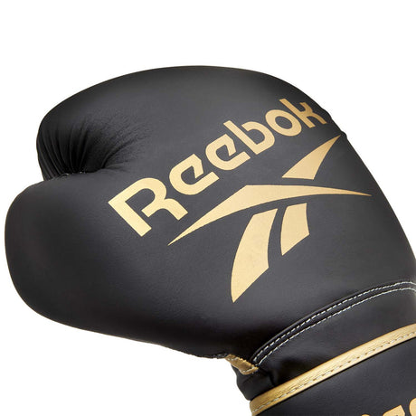 Reebok Boxing Gloves Black-Gold