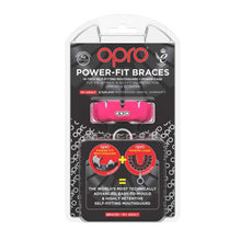 Opro Power Fit Braces Mouth Guard Pink-White