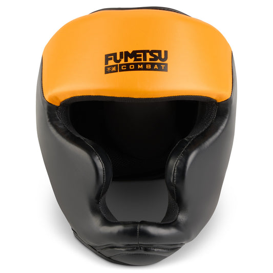 Fumetsu Ghost Head Guard Black-Orange