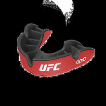 Opro Junior UFC Silver Mouth Guard Red-Black