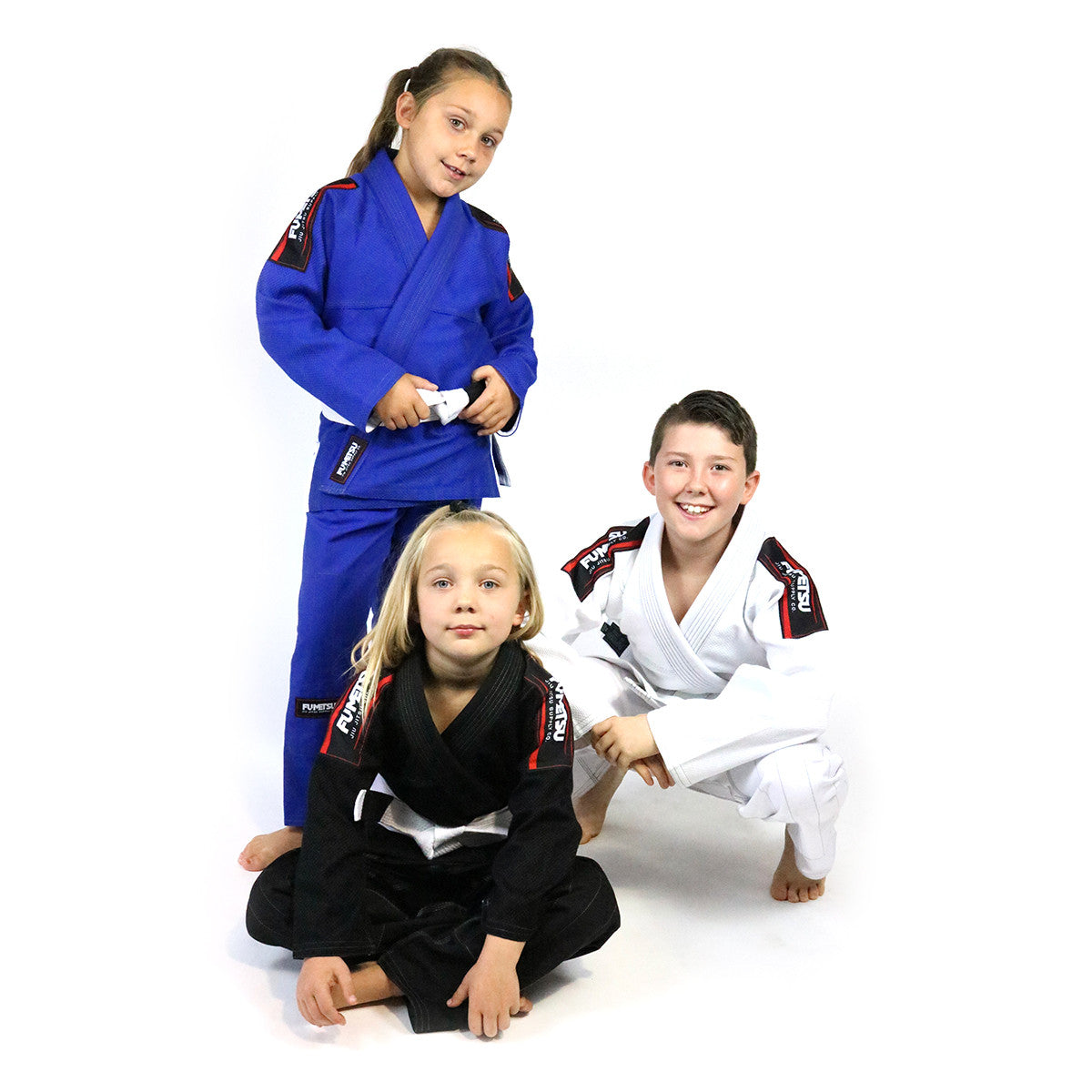 Fumetsu Kids Shield BJJ Gi  White