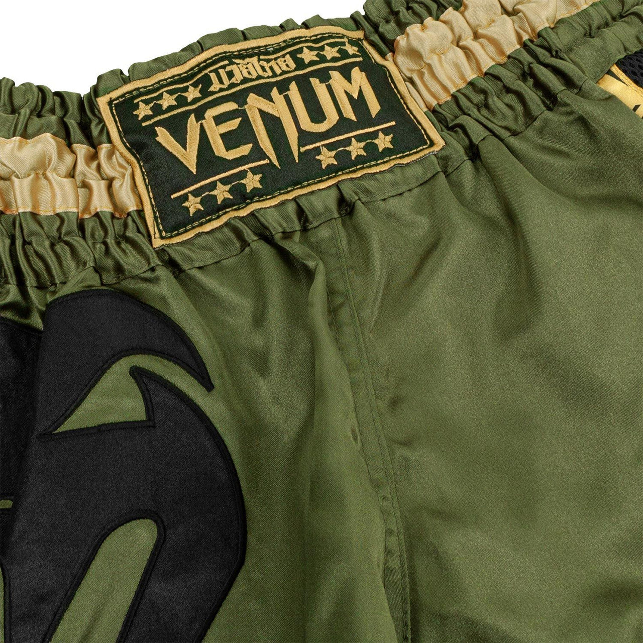 Venum Giant Muay Thai Shorts Grön-Gold