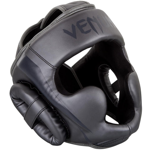Venum Elite Head Guard Grey-Grey