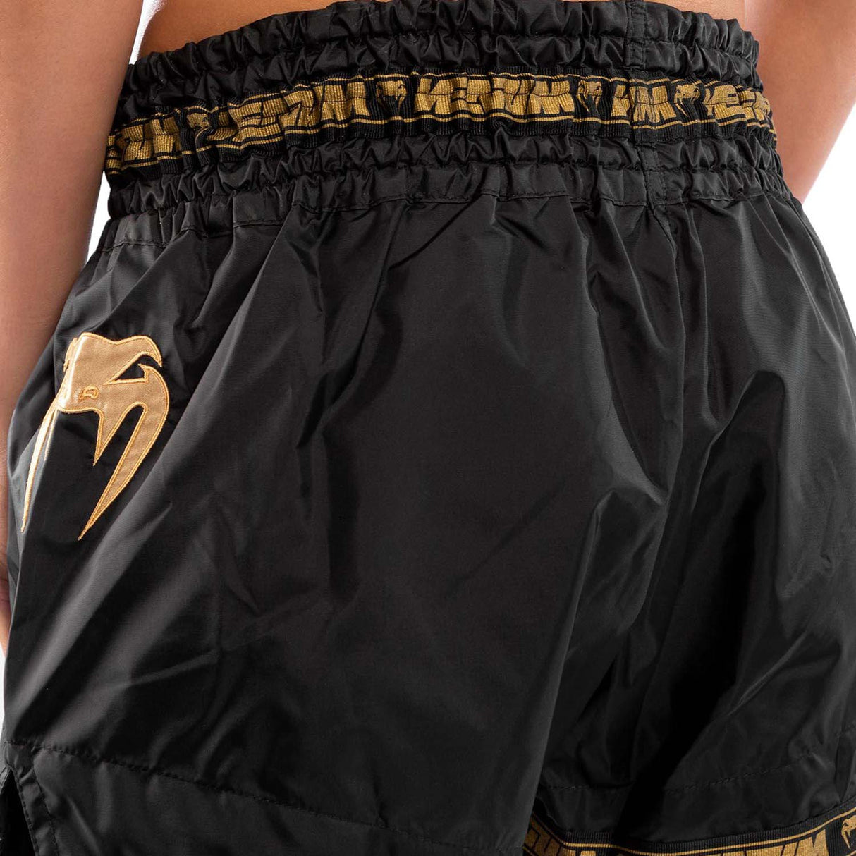 Venum Parachute Muay Thai Shorts Black-Gold