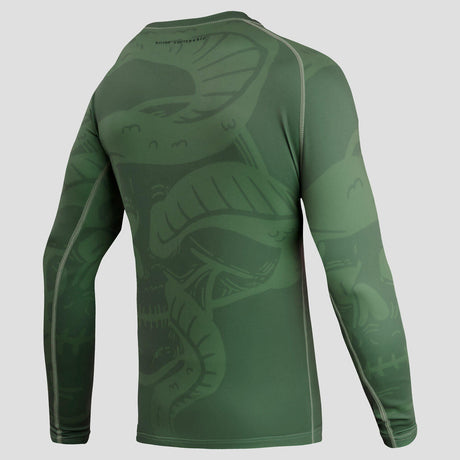 Fumetsu Snake Eyes Long Sleeve Rash Guard - Khaki FUM-0197KH