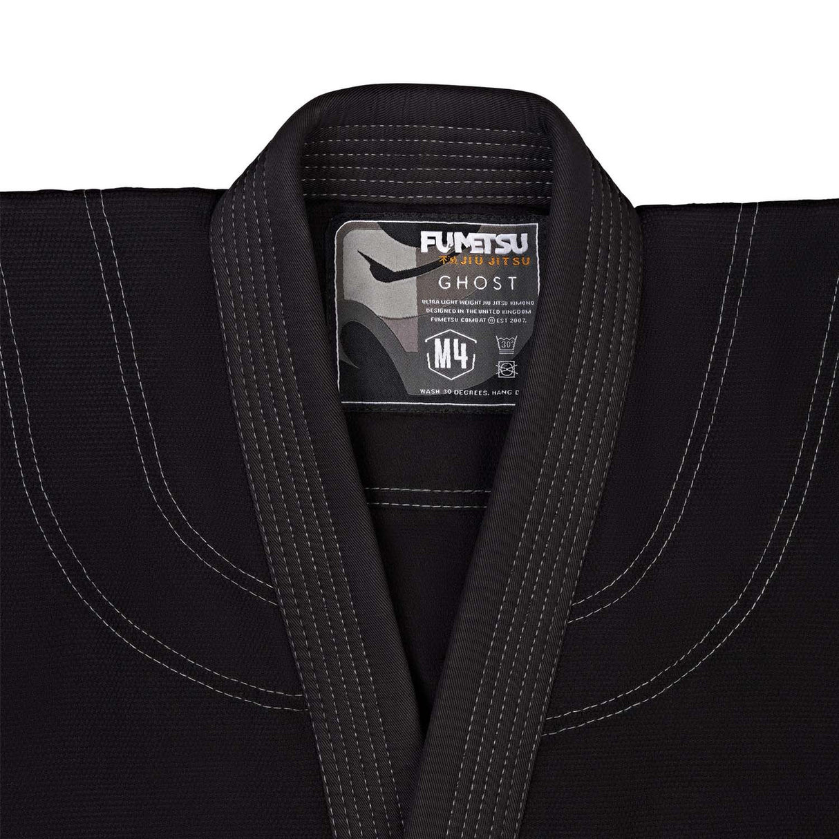 Fumetsu Kids Ghost BJJ Gi Black