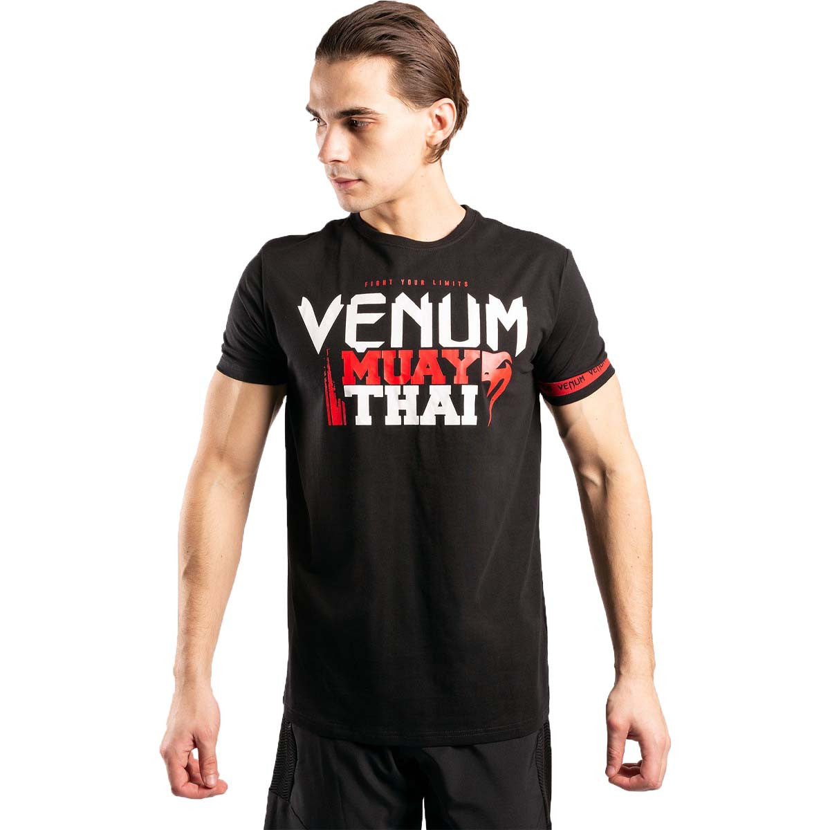 Venum Classic 20 Muay Thai T-Shirt  Black-Red