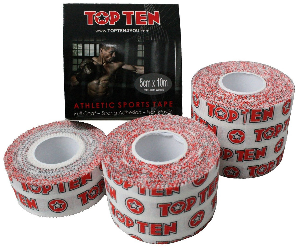 Top Ten Sports Tape White