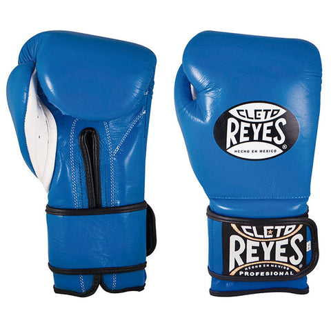 Cleto Reyes Velcro Boxing Gloves Blue