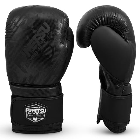 Fumetsu Shield Boxing Gloves Black-Camo