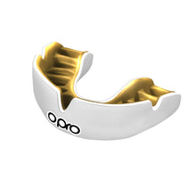 Opro Power Fit Mouth Guard White/Gold