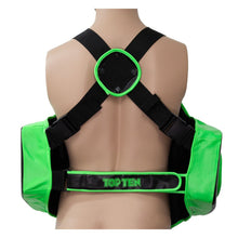 Top Ten MMA Belly Protector Black/Green