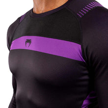 Venum No Gi 3.0 Long Sleeve Rash Guard Black-Purple