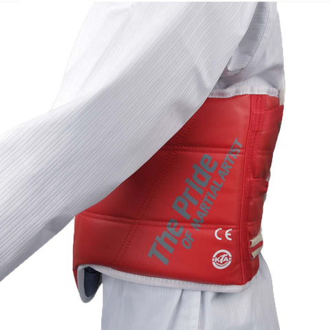 Mooto S2 Reversible Chest Guard - Red-Blue
