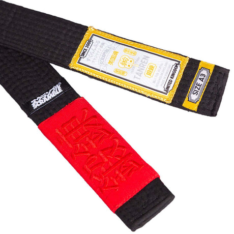 Scramble Tanren V4 BJJ Belt Black