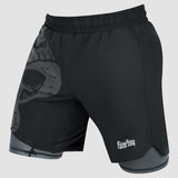 Fumetsu Snake Eyes Dual Layer Fight Shorts - Black