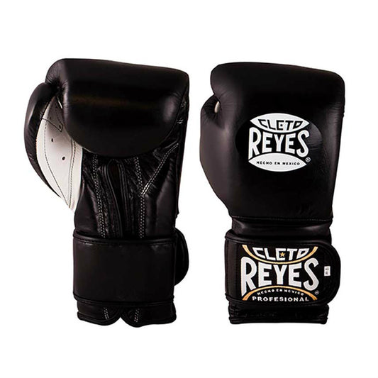 Cleto Reyes Velcro Boxing Gloves Black