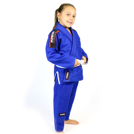 Fumetsu Kids Shield BJJ Gi Blue