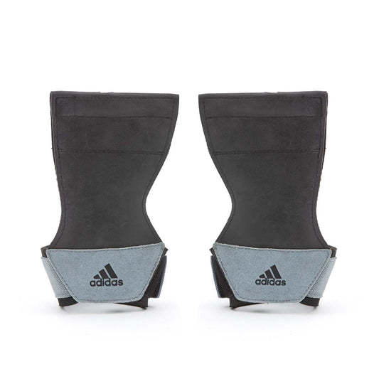Adidas Padded Lifting Grips Grey