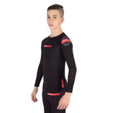 Tatami Kids Global Long Sleeve Rash Guard Black