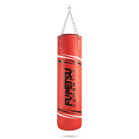 Fumetsu Charge 4ft Punch Bag Red-Black
