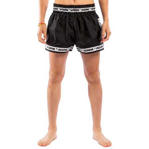Venum Parachute Muay Thai Shorts Black-White