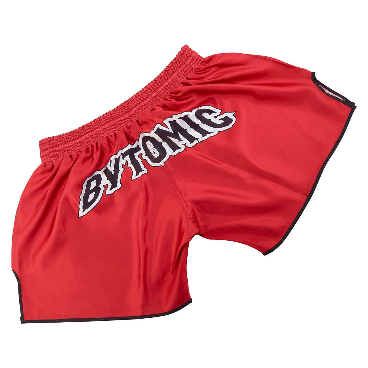 Red/Black/White Bytomic Twin Tiger Muay Thai Shorts