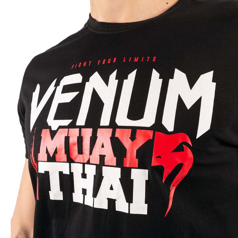 Venum Classic 20 Muay Thai T-Shirt  Black-Red