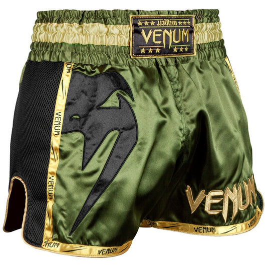 Venum Giant Muay Thai Shorts Khaki-Black