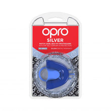 Opro Silver Gen 4 Mouth Guard Blue/Light Blue