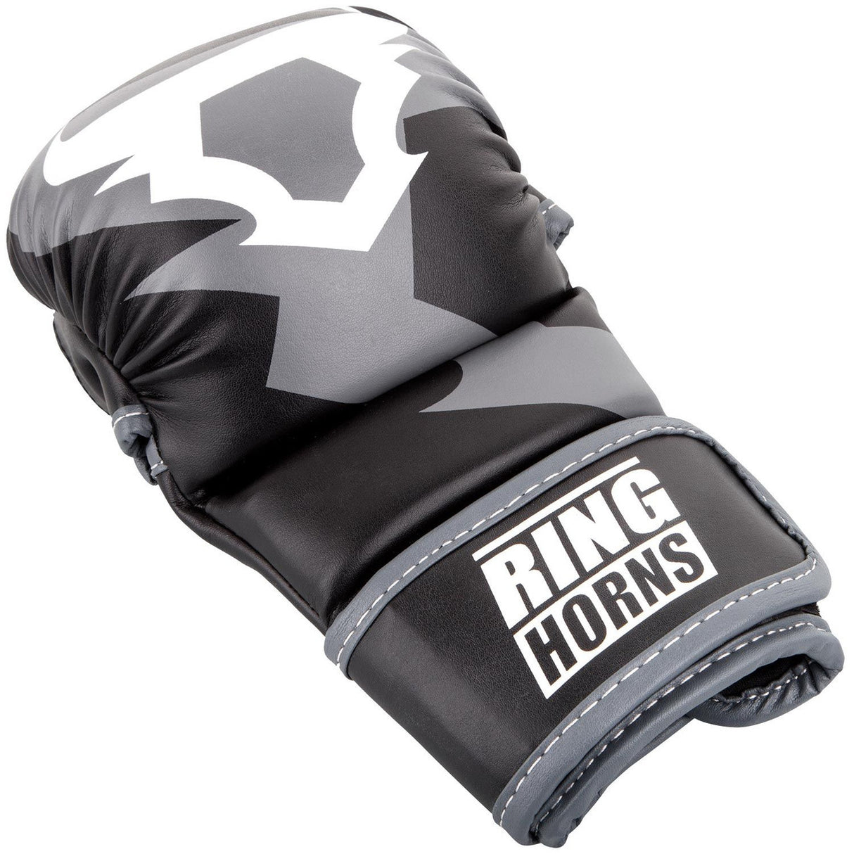 Ringhorns Charger MMA Sparring Gloves Black-White