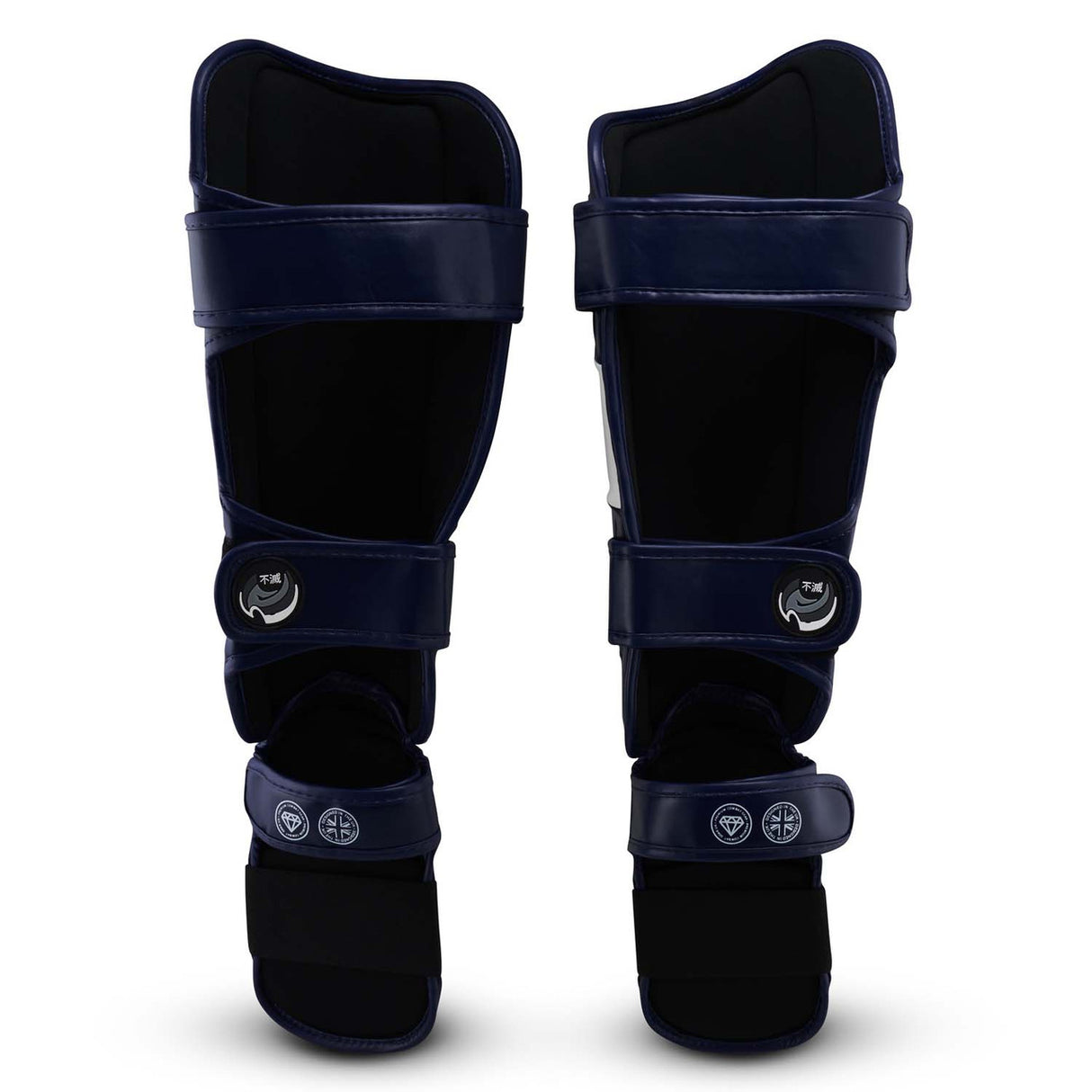 Fumetsu Ghost Thai Shin-Instep Guards Navy-White