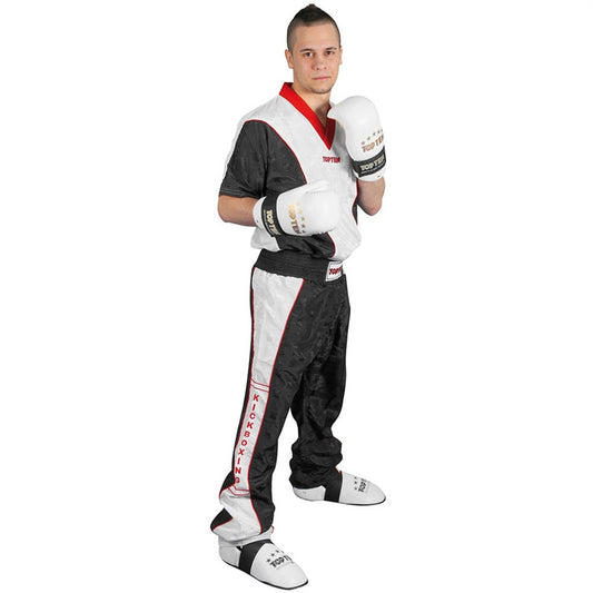 Top Ten Kickboxing Uniform Pants Black/White
