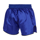 Fumetsu Combat Muay Thai Shorts Dark Blue-White