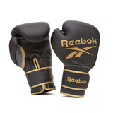 Reebok Boxing Gloves Black-Gold