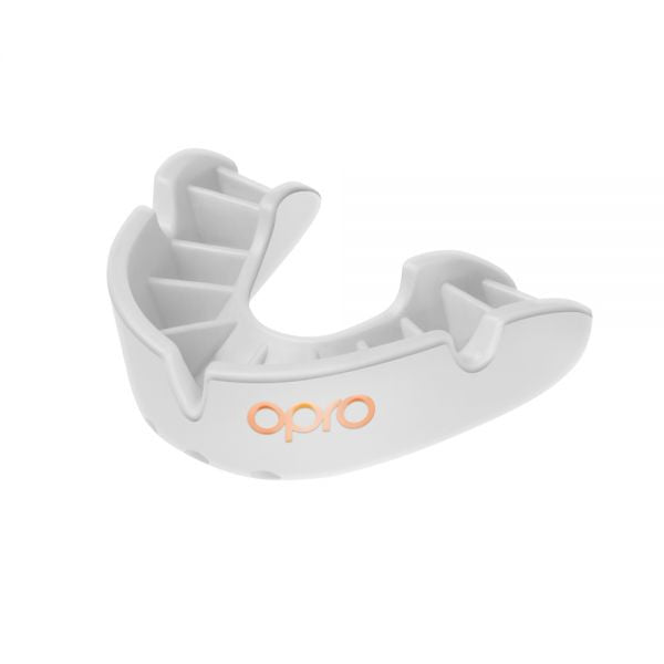 Opro Bronze Gen 4 Mouth Guard White