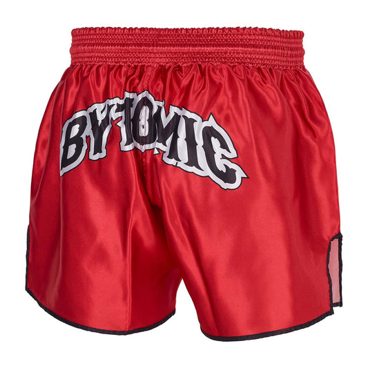 Bytomic Twin Tiger Muay Thai Shorts Red-Black-White