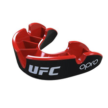 Opro Junior UFC Silver Mouth Guard Black/Red