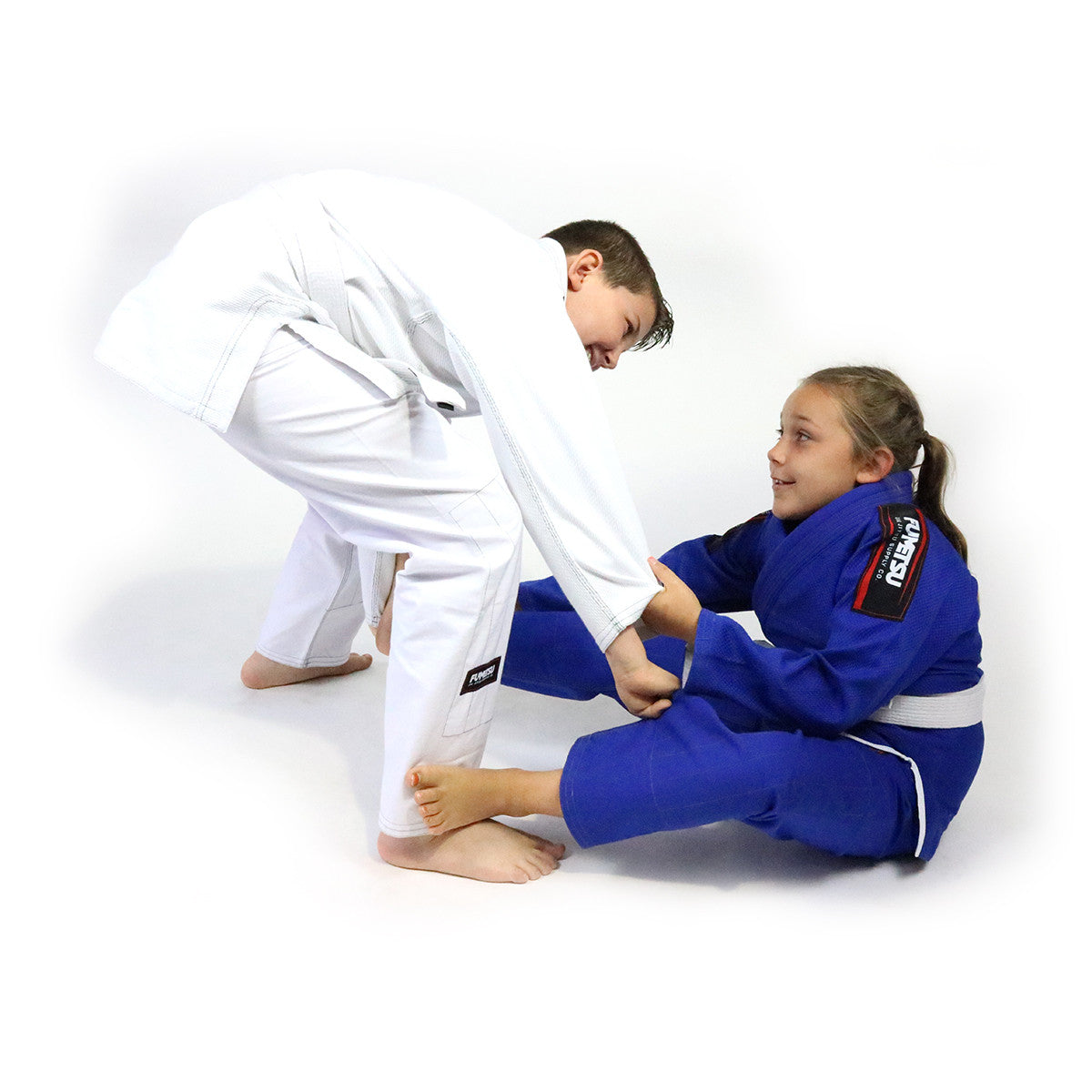 Fumetsu Kids Shield BJJ Gi  White