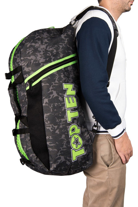 Top Ten Camo Convertible Sport Bag-Backpack