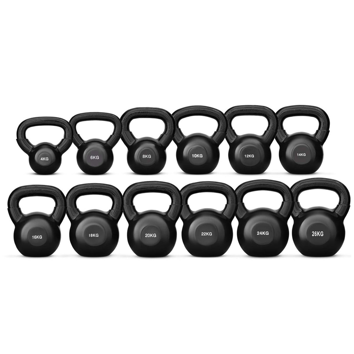 Bytomic Rubber Coated 18kg Kettlebell