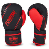 Fumetsu Shield Kids Boxing Gloves Black-Red